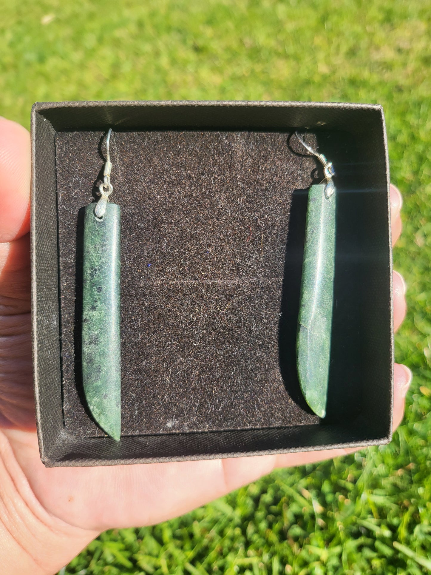 Pounamu Earrings