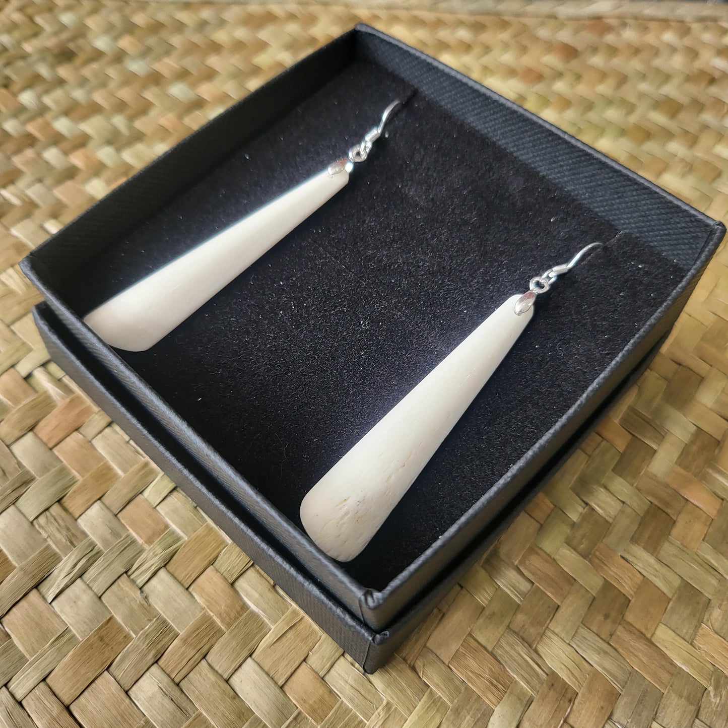 Tohora (Whalebone) Earrings