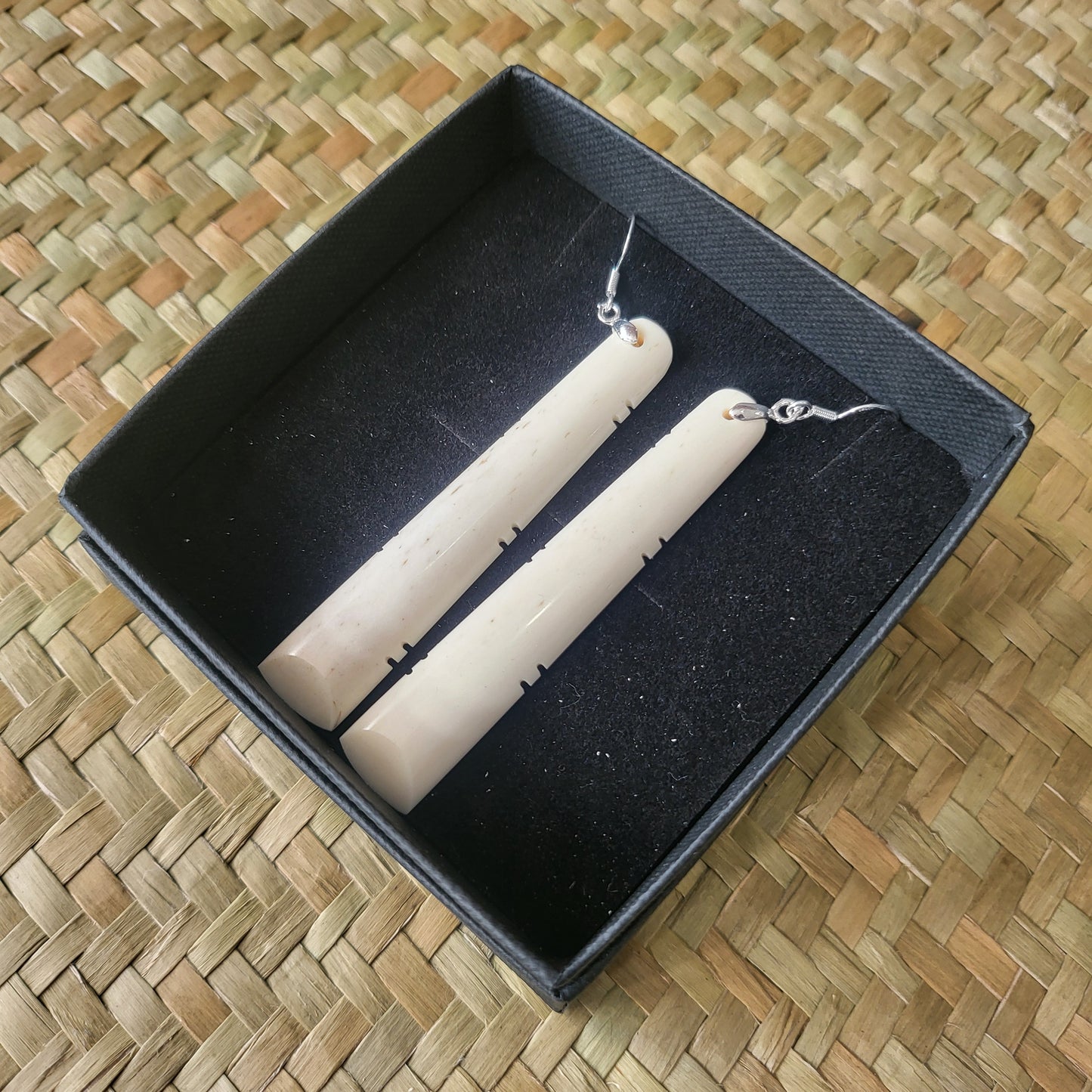 Tohora (Whalebone) Earrings