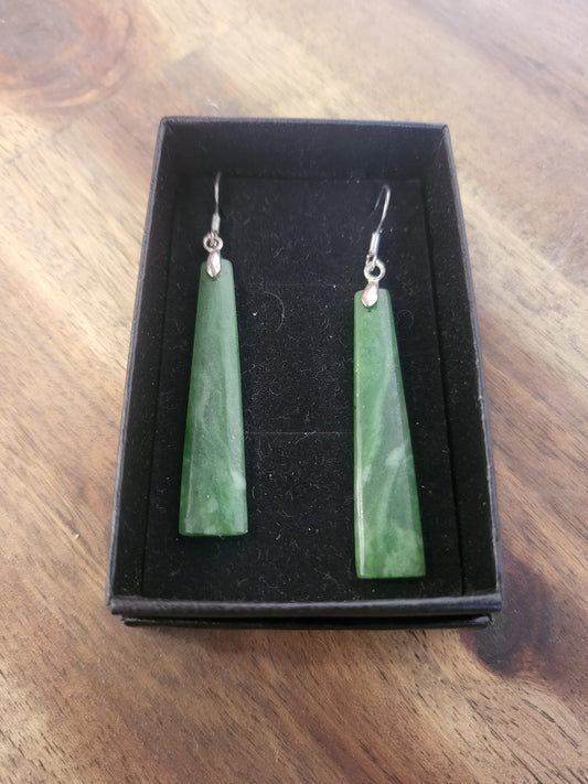 Pounamu Earrings