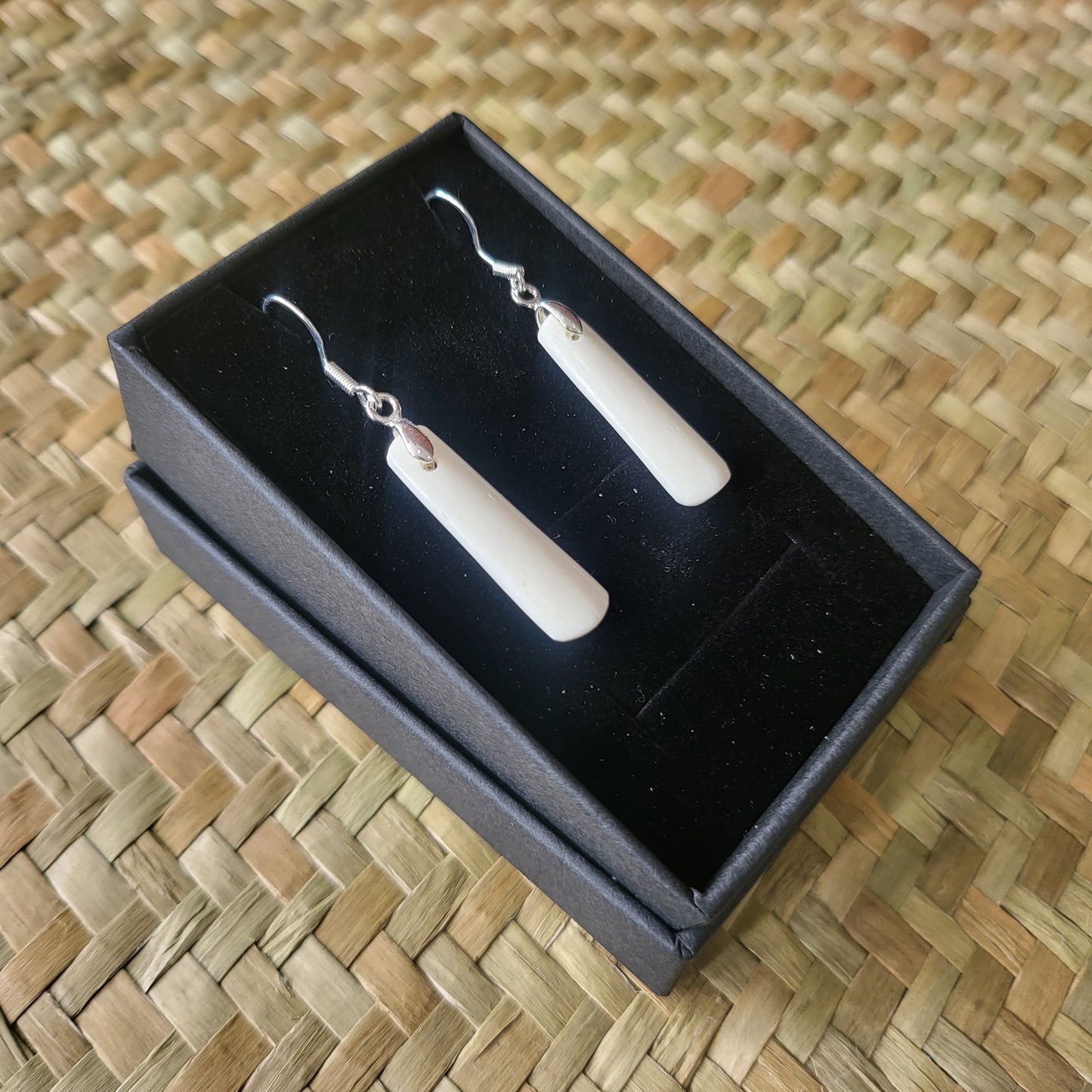 Tohora (Whalebone) Earrings