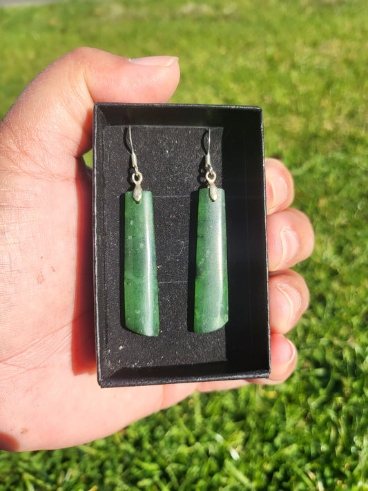 Pounamu Earrings