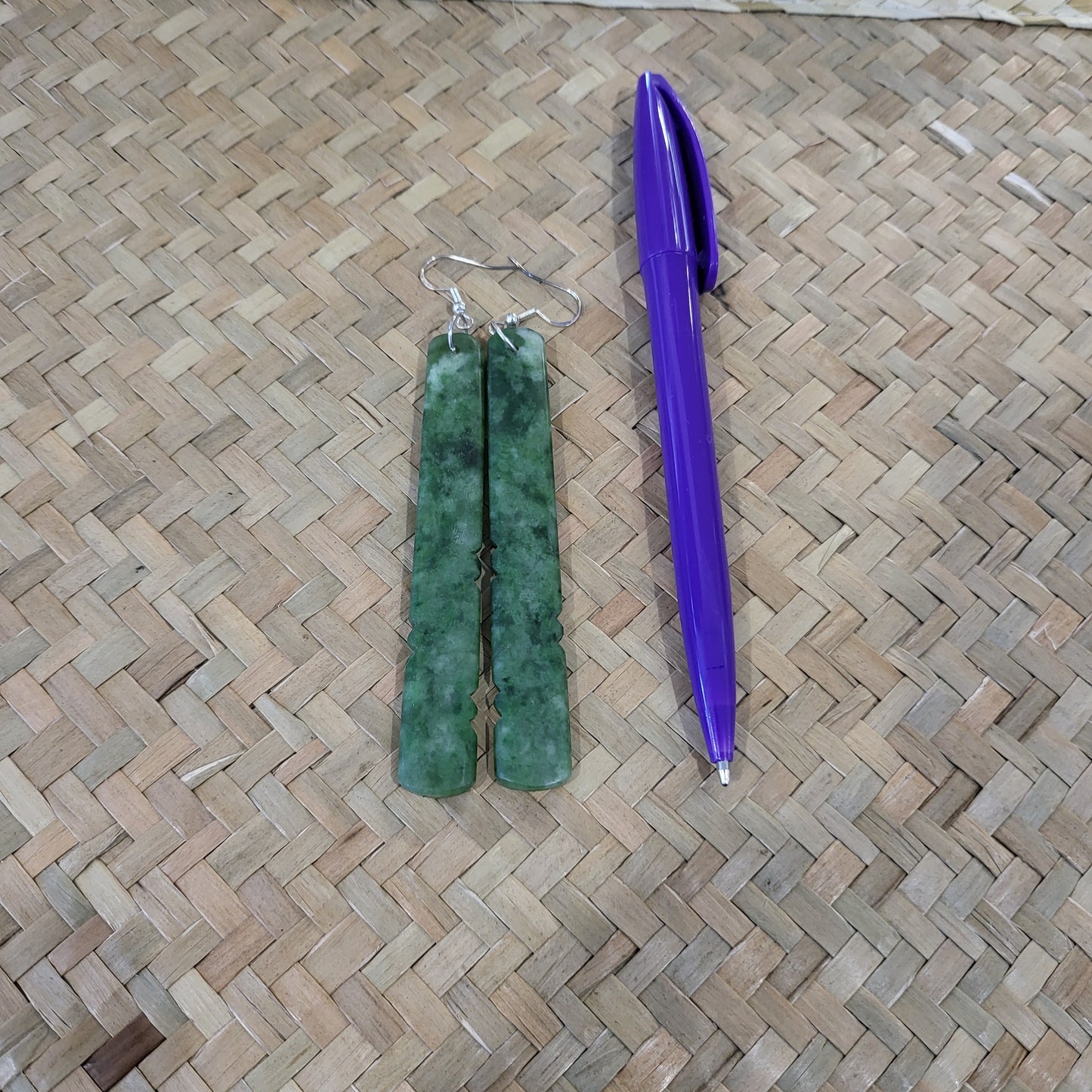 Pounamu Earrings