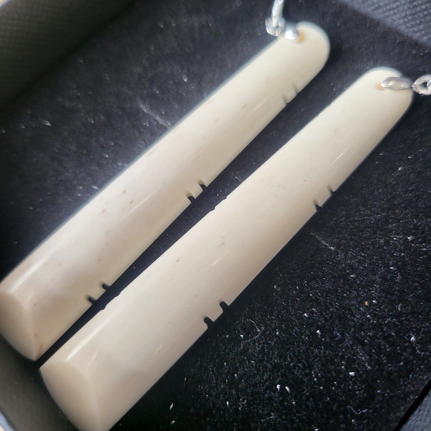 Tohora (Whalebone) Earrings