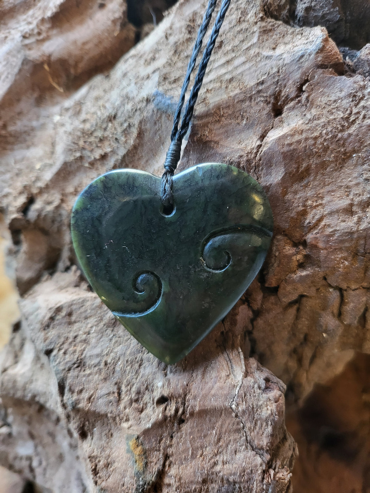 Manawa / Heart with double koru